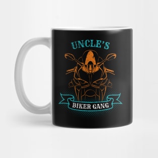 Uncle's Biker Gang Father's Day Mug